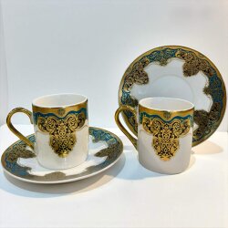Regalia Türk Kahve Fincan Takımı (2’li) - Dekor Arya