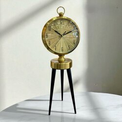 Retro Altın Yansıma Dekoratif Masa Saati - Deco Vien 