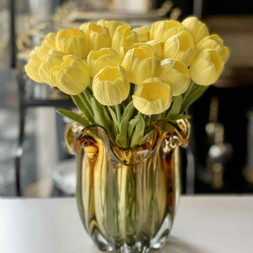 Yapay Çiçek Lale Sarı - 1