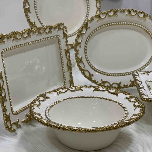 5 Li Seramik Servis Set Fiore - 2