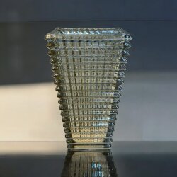 Amber Glow Cam Vazo Büyük Boy (16×28 cm) - Dekor Arya